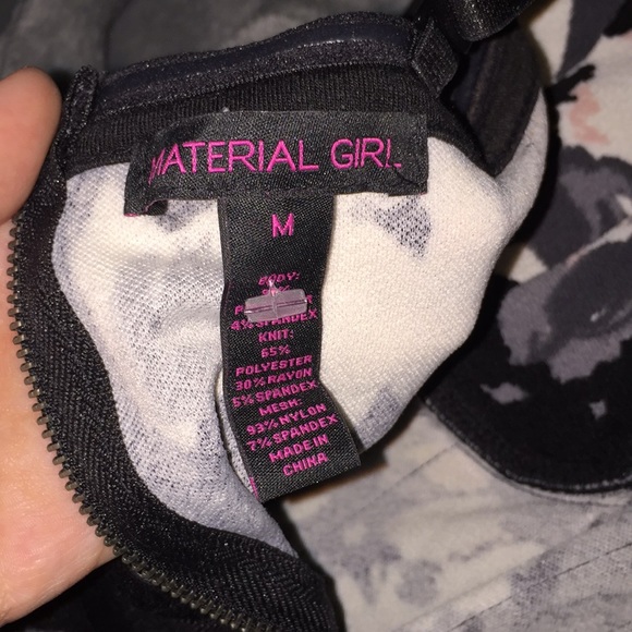 Black, pink & white floral bodycon dress - Picture 5 of 5